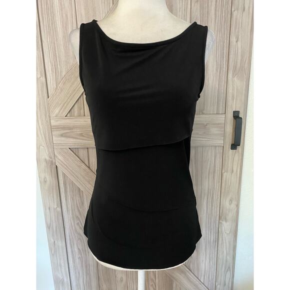 Catherine Catherine Malandrino Black extra small sleeveless top - Picture 1 of 4